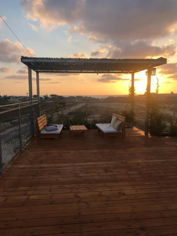 Atlit Rooftop Glamping Екстер'єр фото